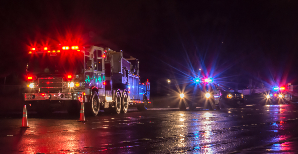 Ridgewood – Jeep Smashes into Building After Crash